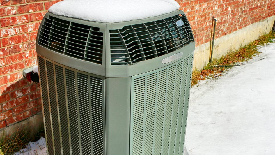 Why You Shouldn T Cover Your Air Conditioner In The Winter   ACinWinter 414953842 945x532 1 