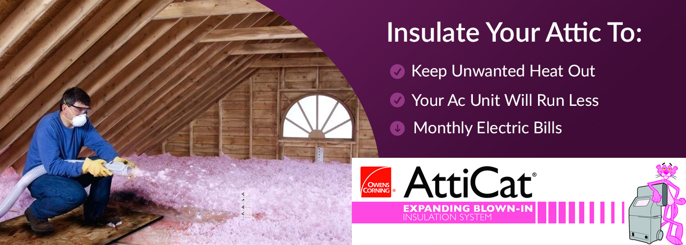 AttiCat Expanding Blown-In Insulation