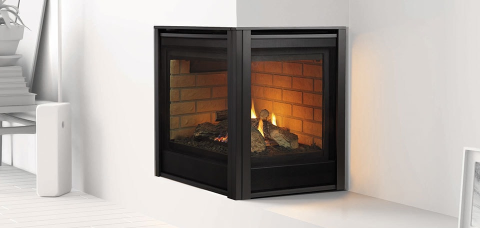 Heat & Glo Corner Series Gas Fireplace