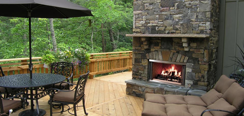 Outdoor Lifestyle Montana Wood Fireplace