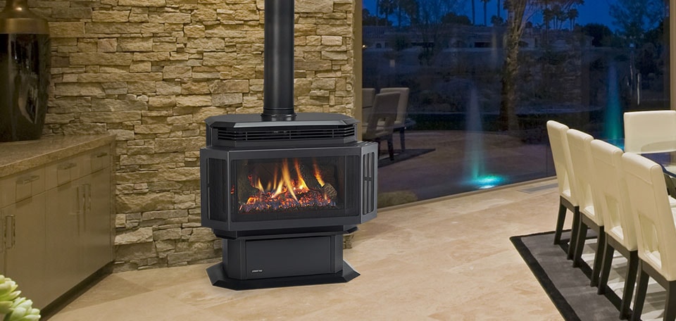 Quadra-Fire Hudson Bay Gas Stove Quadra-Fire Hudson Bay Gas Stove